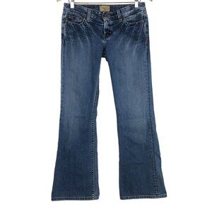 BKE Mystic 20 Stitch Bootcut Jeans 29/31.5 (Actual 31 x 31) Cotton Stretch Blue